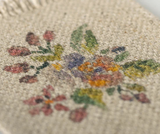 Teppich klein mit Blumen Maileg Maus