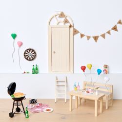 Miniatur Herzluftballons für zauberhafte Miniatur-Szenen