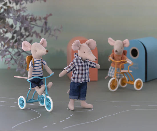 Kleidung für Papa Maus blau Maileg