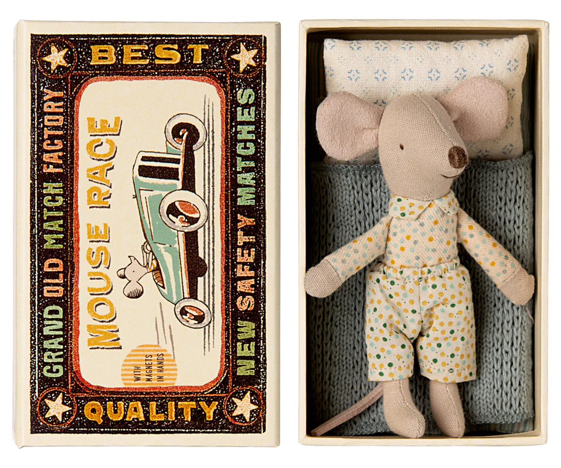 Maileg Maus kleiner Bruder Matchbox