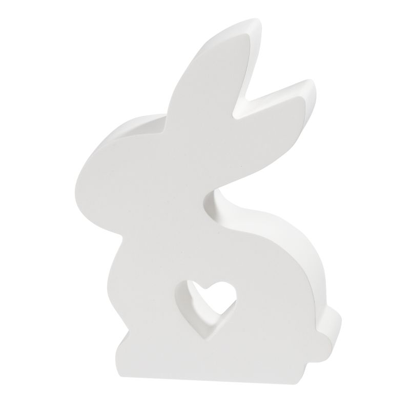Silikonform Hase seitlich mit Herz