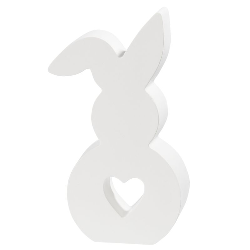 Silikonform Hase mit Herz und Knickohr
