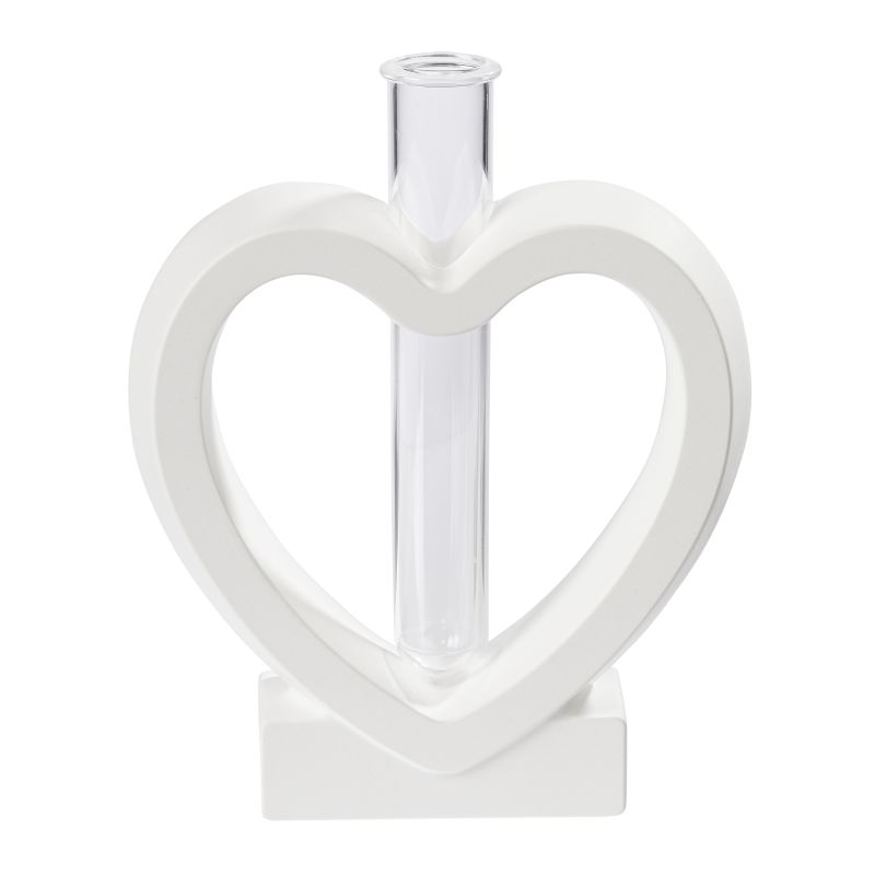 Silikonform Vase Herz