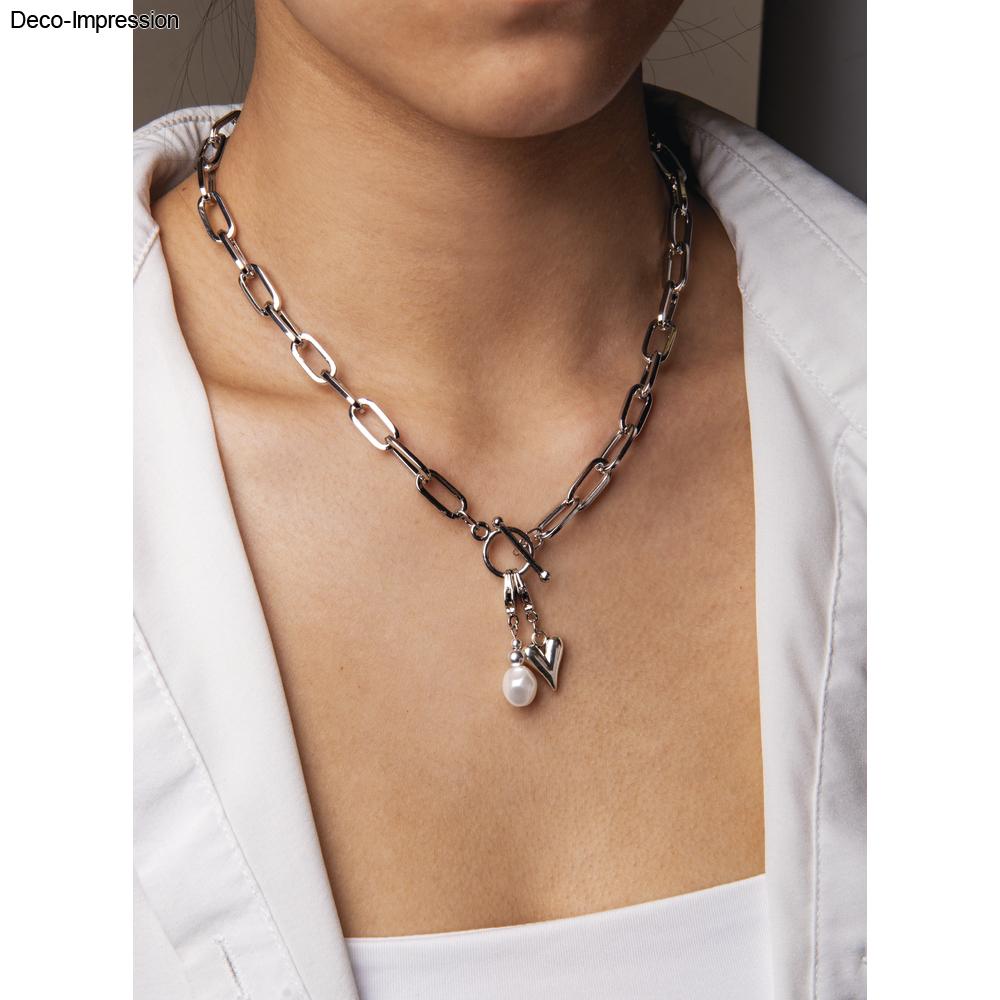 Metall Charms Herz + Doppelherz
