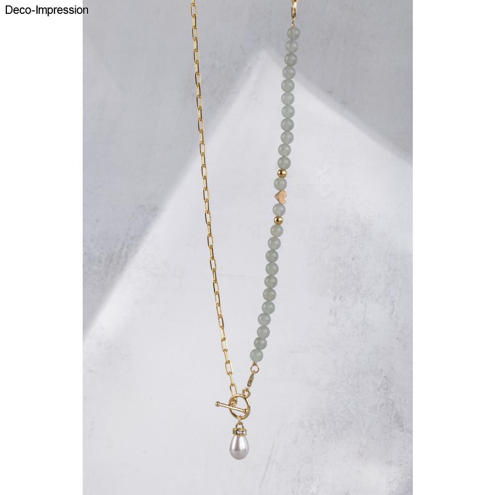 Metall Perlen Herz verschiedene Farben