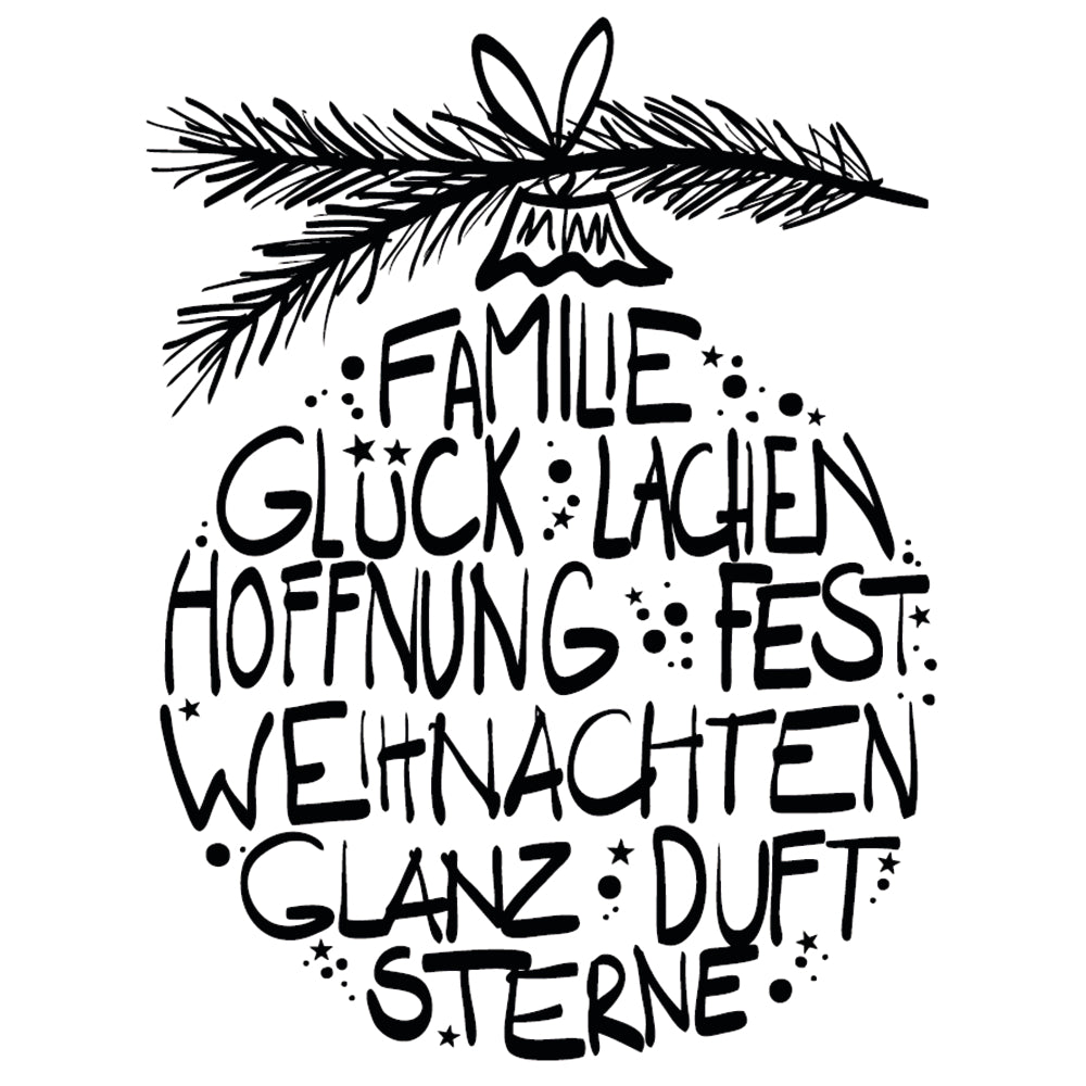 Stempel Weihnachtsglück