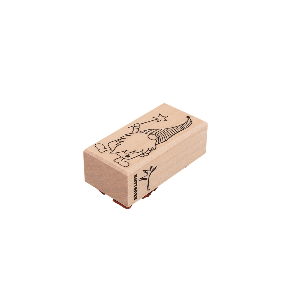 Stempel Wichtel mit Stern