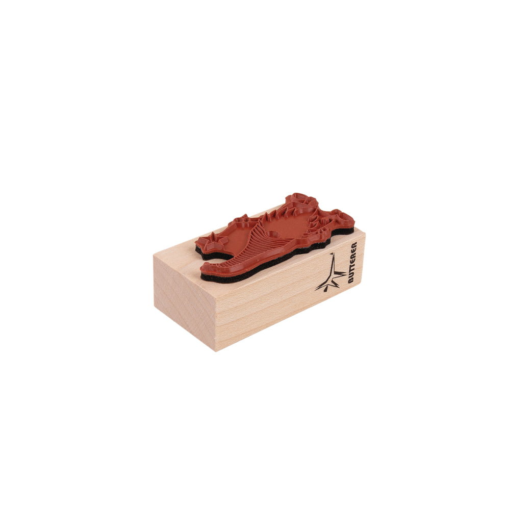 Stempel Wichtel mit Stern