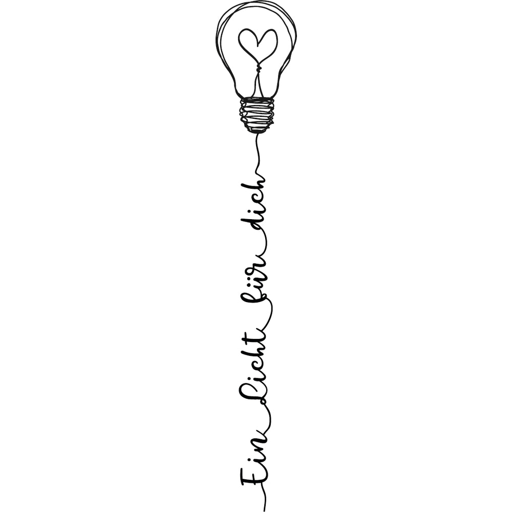 Stempel ein Licht für dich