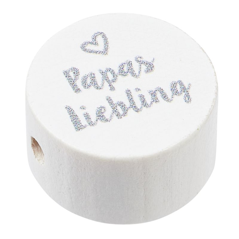 Schnulli-Holzscheiben 20 x 10 mm beschriftet