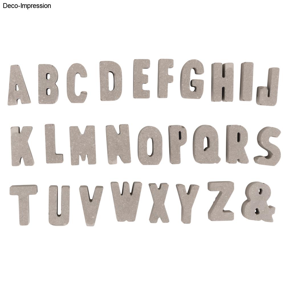 Gießform Mini ABC