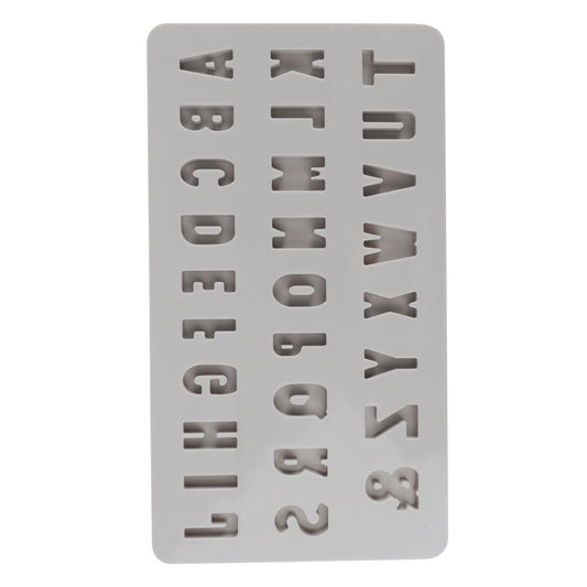 Gießform Mini ABC