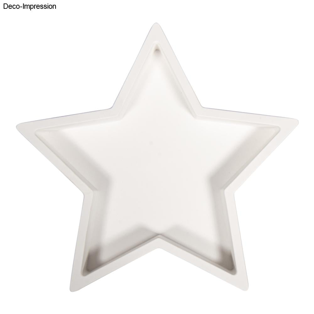Gießform Kerzenständer Stern