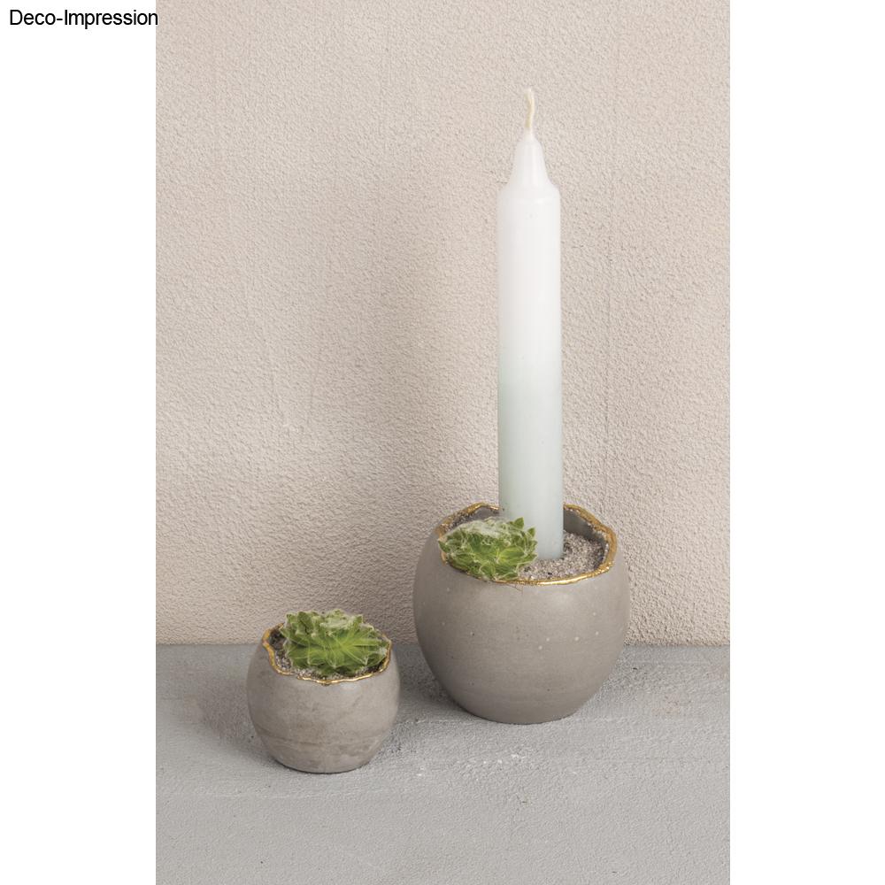 Gießform Vase mit Wellenrand 3er Set