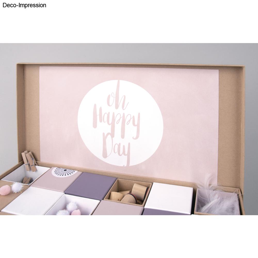 Siebdruck Schablone A4 Happy Day