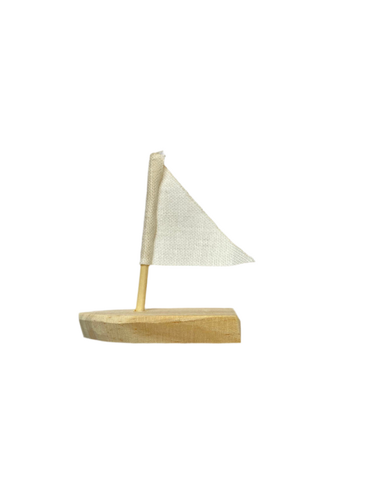 Holzsegelboot