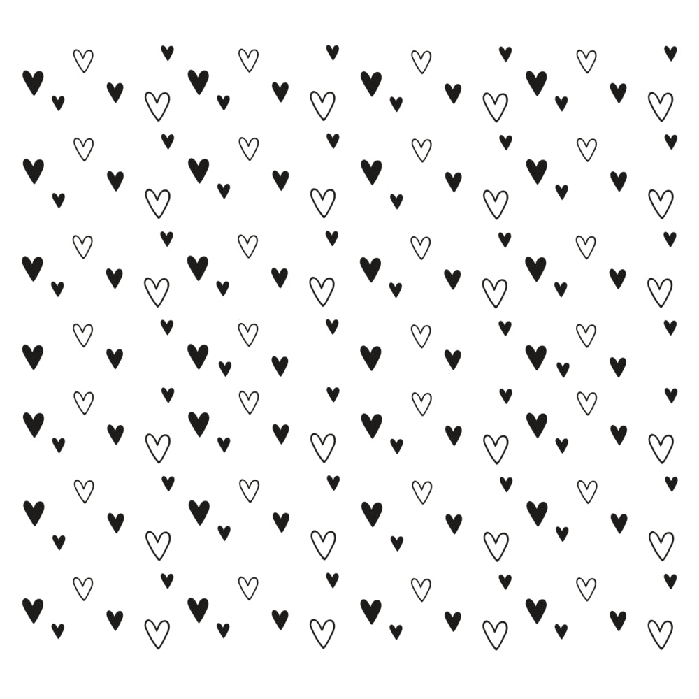 Siliconstempel Hintergrund Herzchen