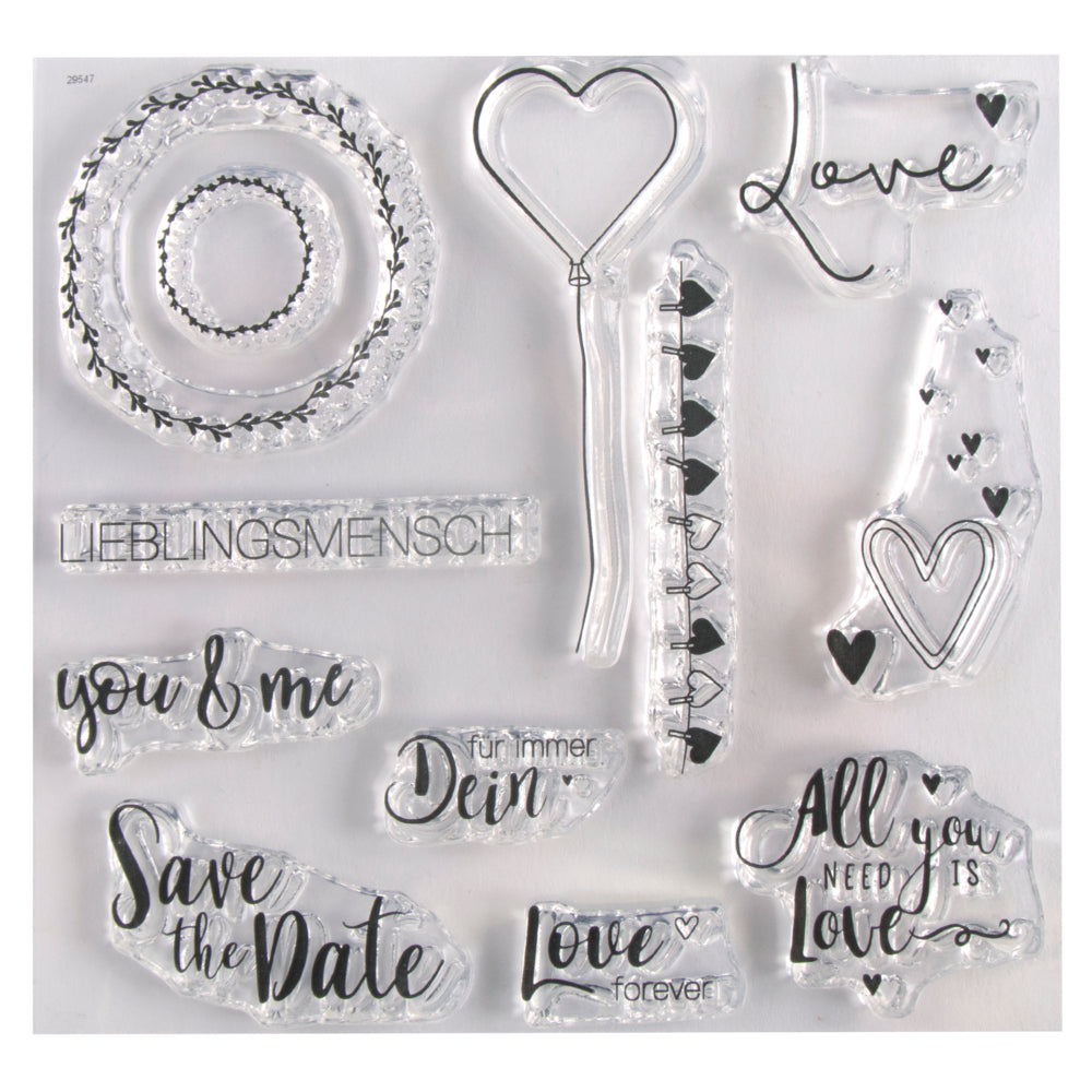 Clear Stamps Love