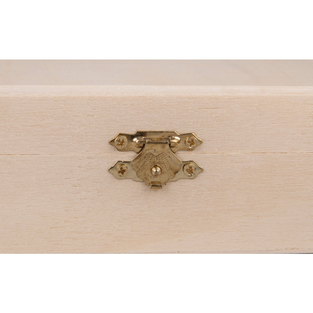 Holz Schatulle mit Verschluß