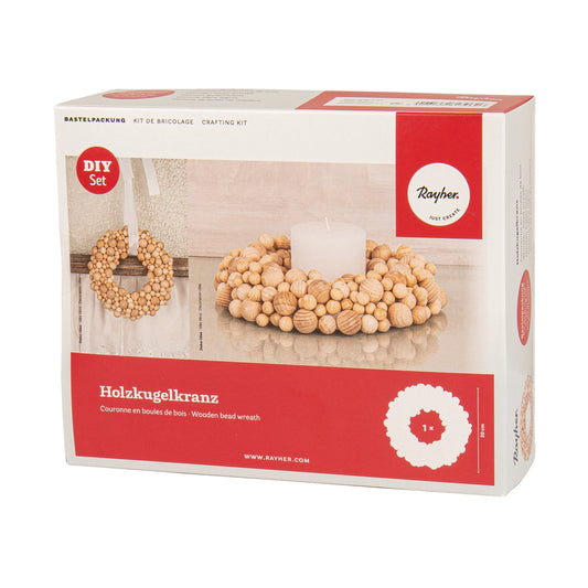 Holzkugelkranz Set