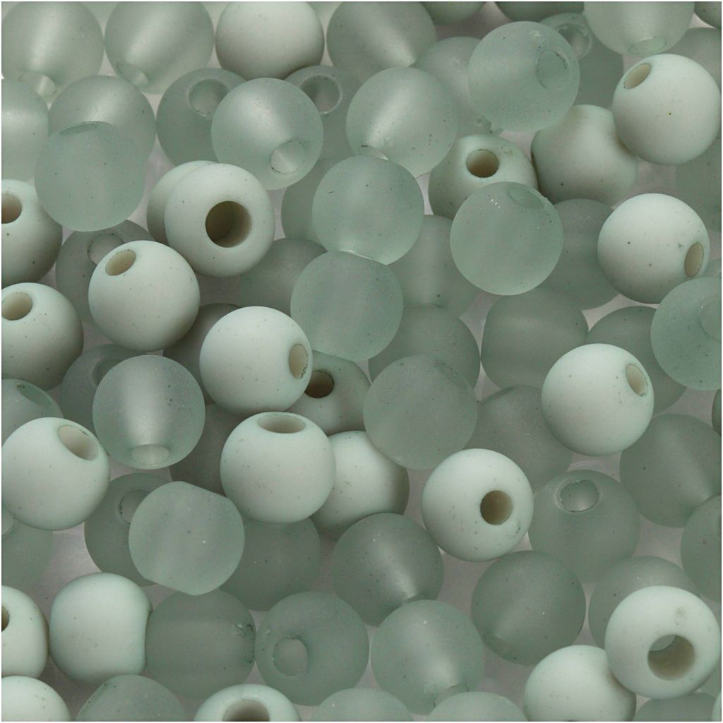 Perlen matt 6 mm