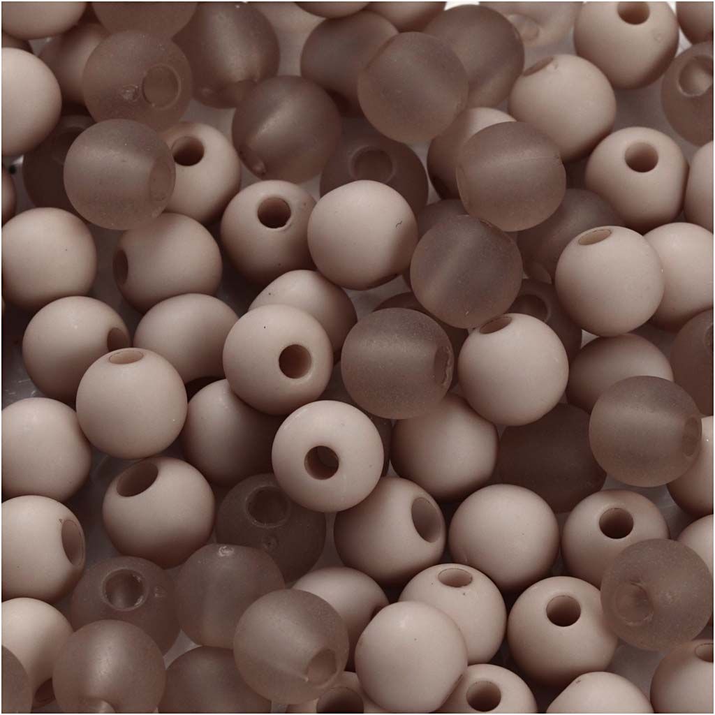Perlen matt 6 mm