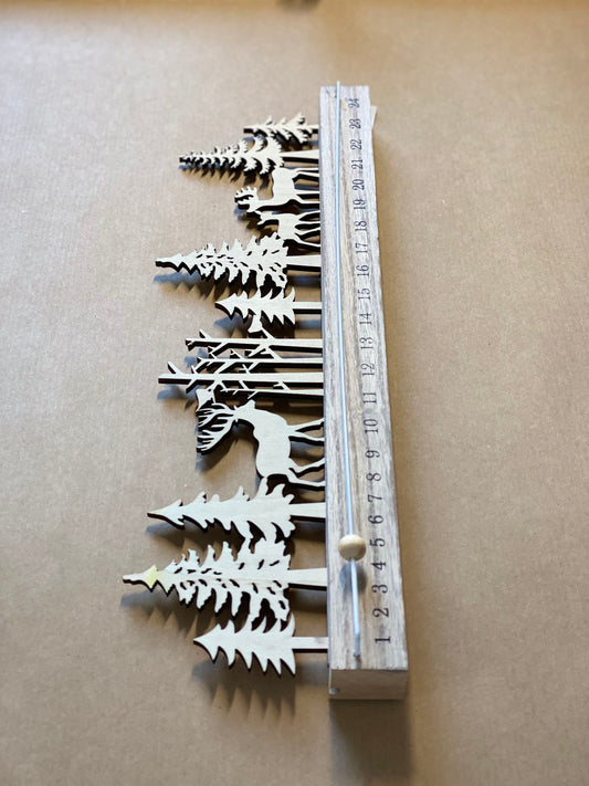 Adventskalender-Leiste