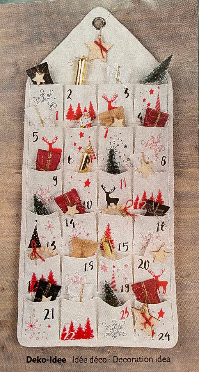 Adventskalender zum Hängen