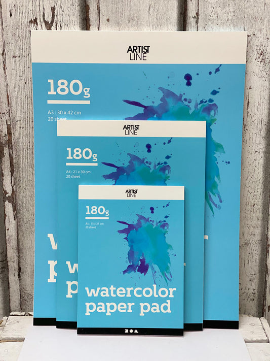 Aquarellblock 20 Blatt