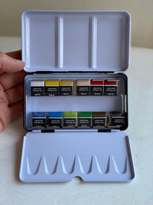 Aquarellkasten 12 Farben