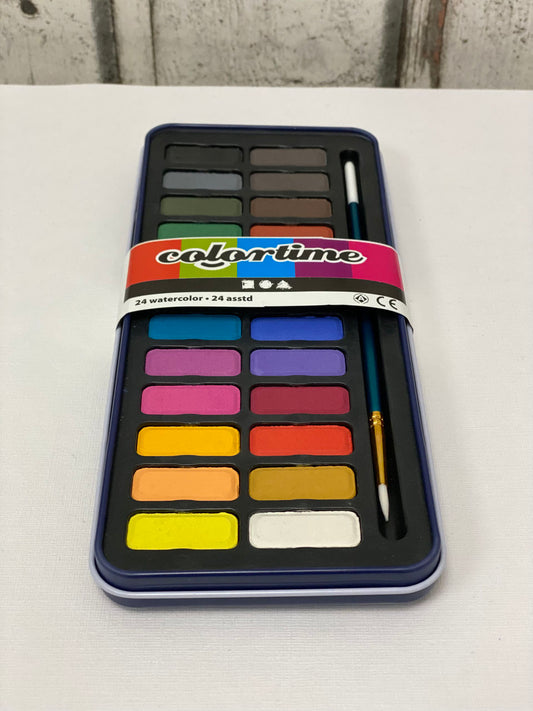 Aquarellkasten mit 24 Farben