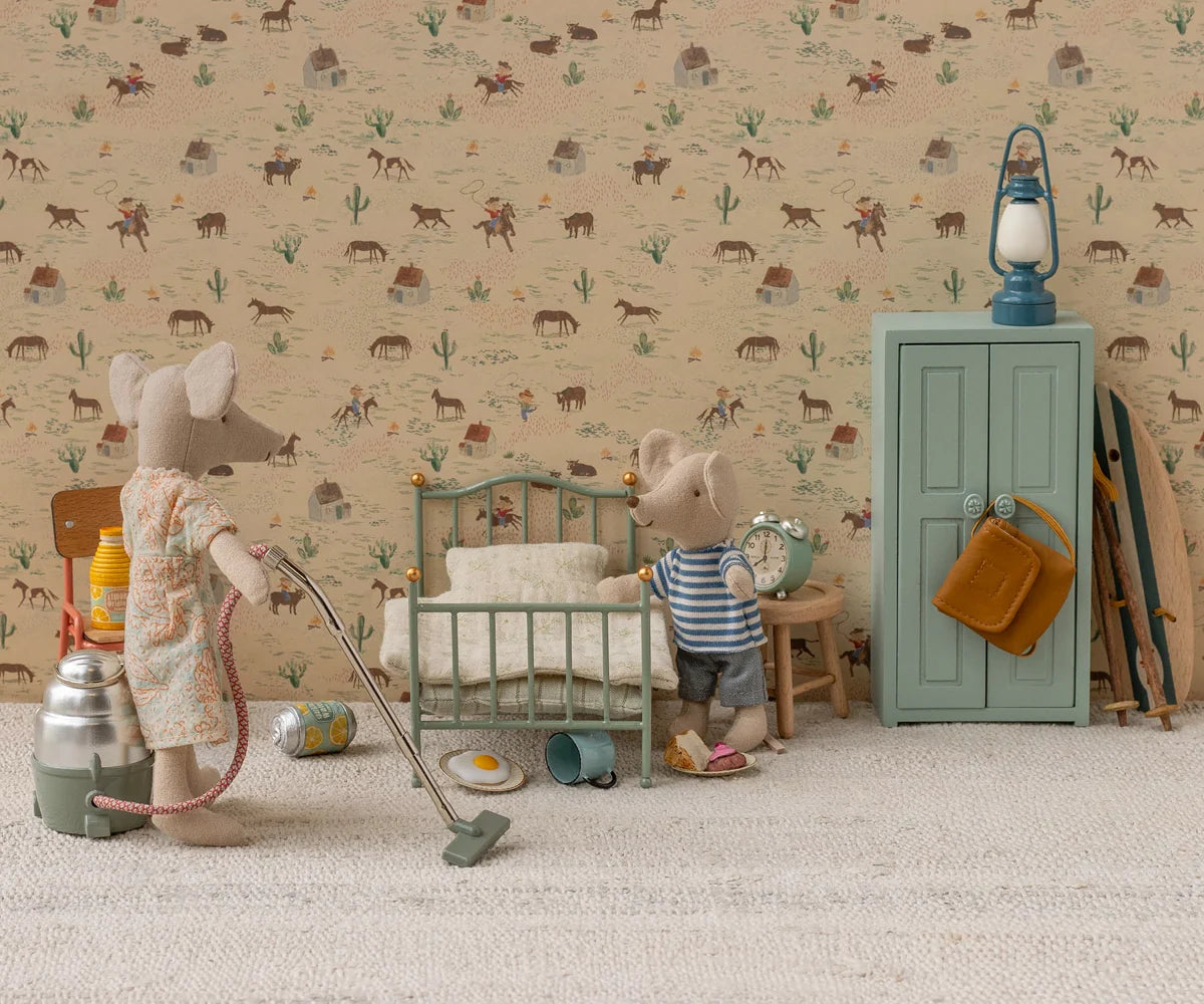 Vintage Bett Maileg Maus – Mint