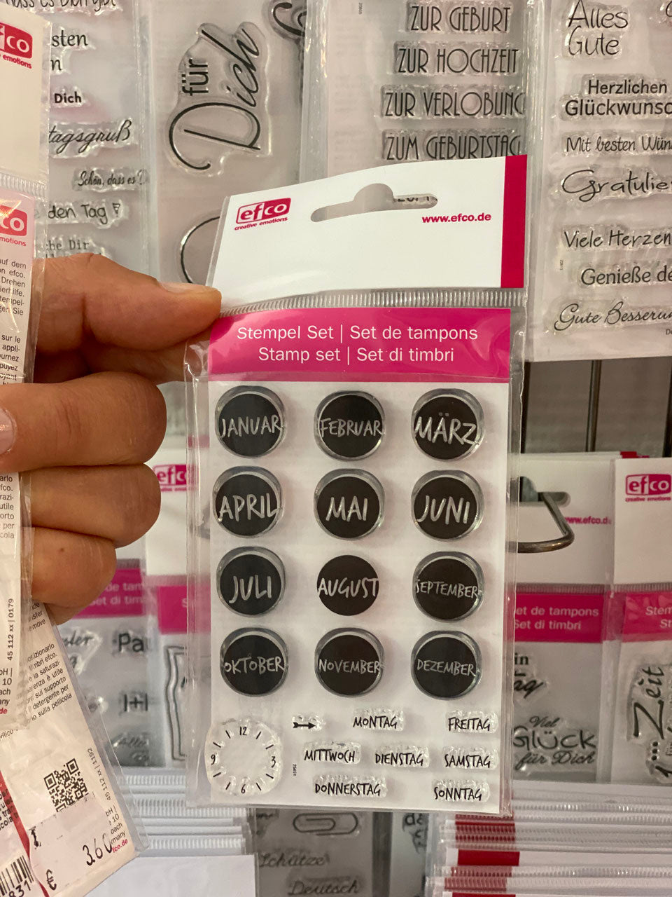 Clear Stamps Kalender