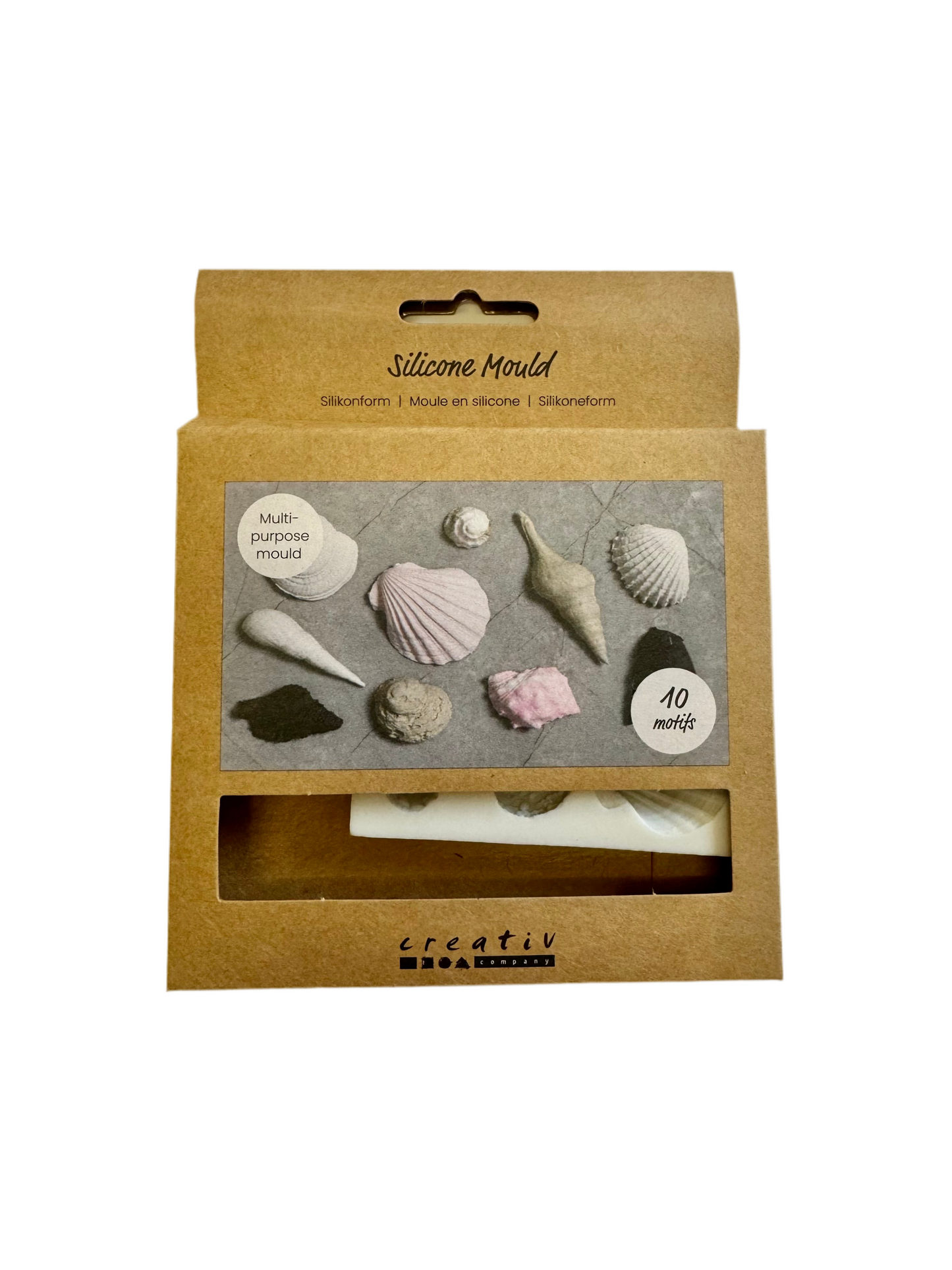 Silikonform mini Muscheln