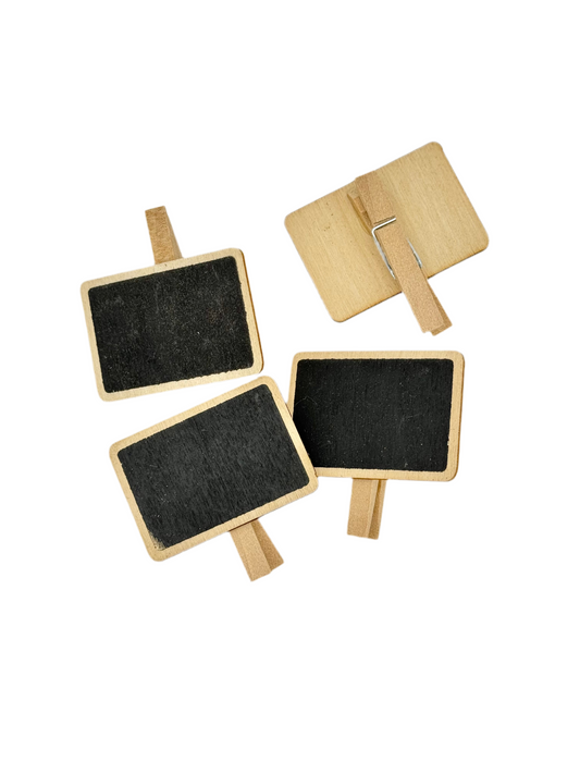 Tafel mit Klammer