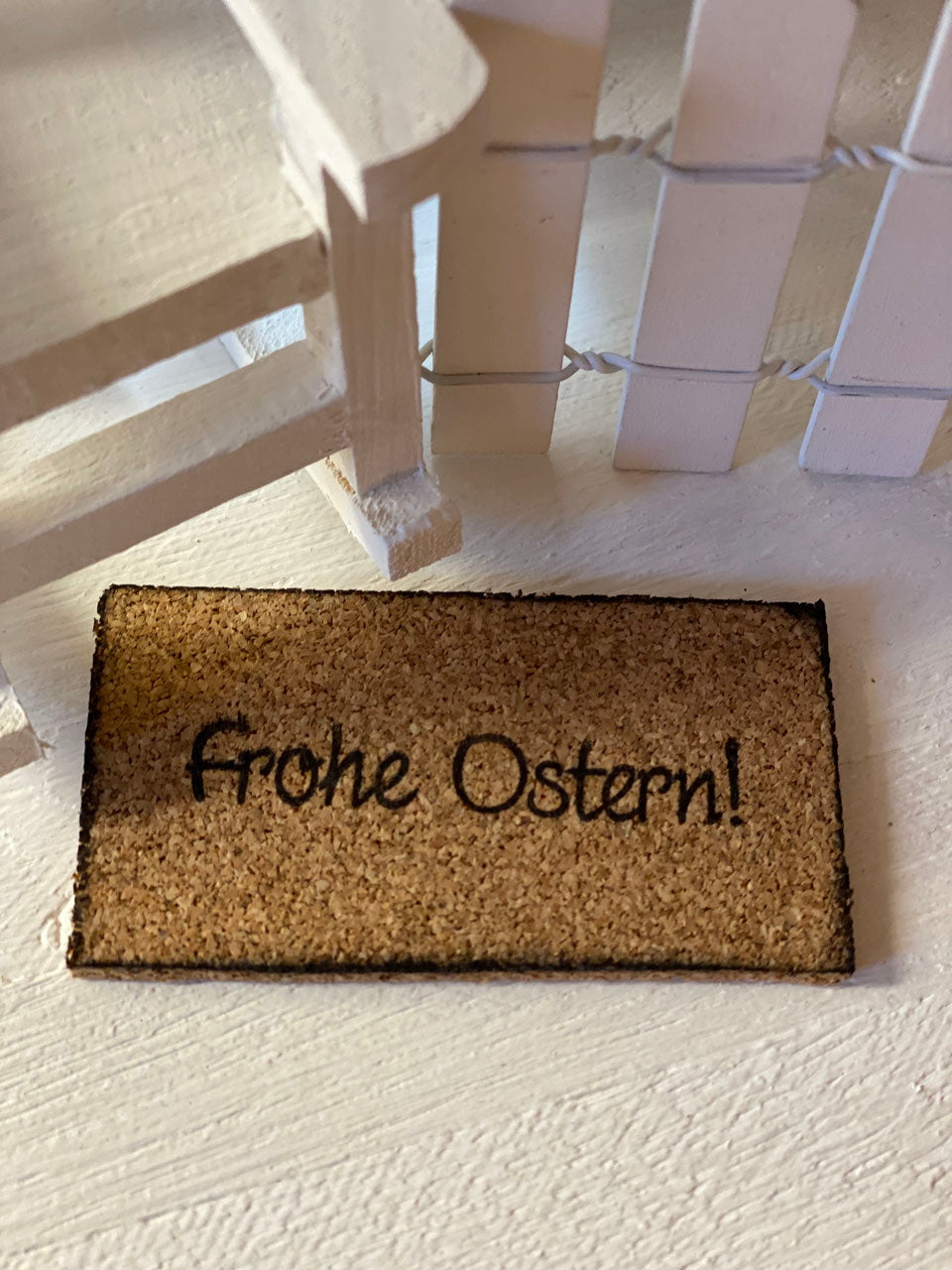 Fußmatte Wichtel-Frühling
