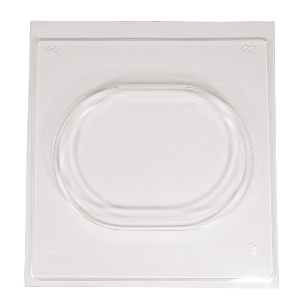 Gießform Dekoplatte Oval