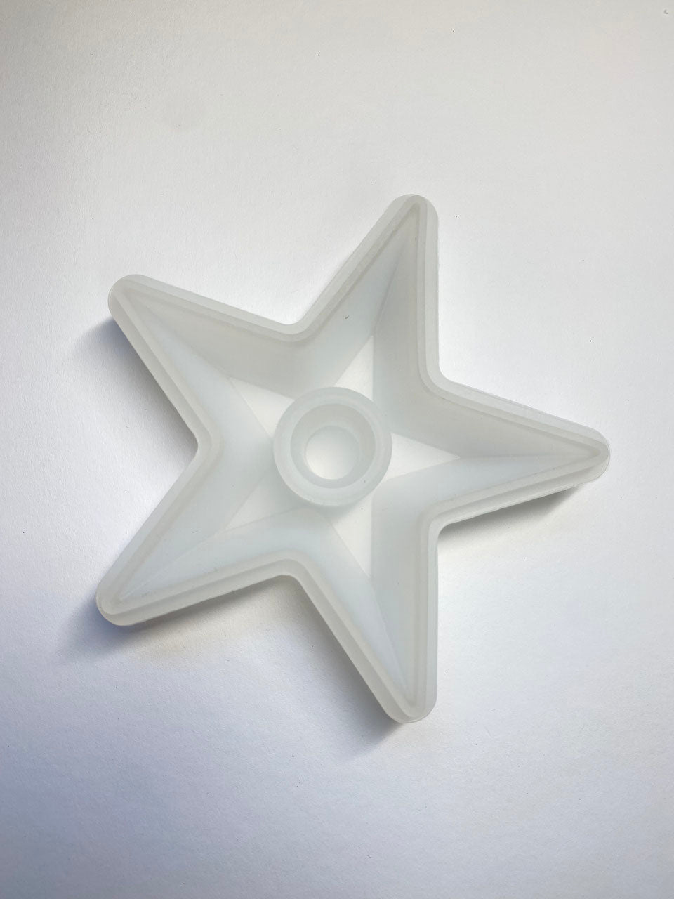 Gießform Stern (Kerzenteller)