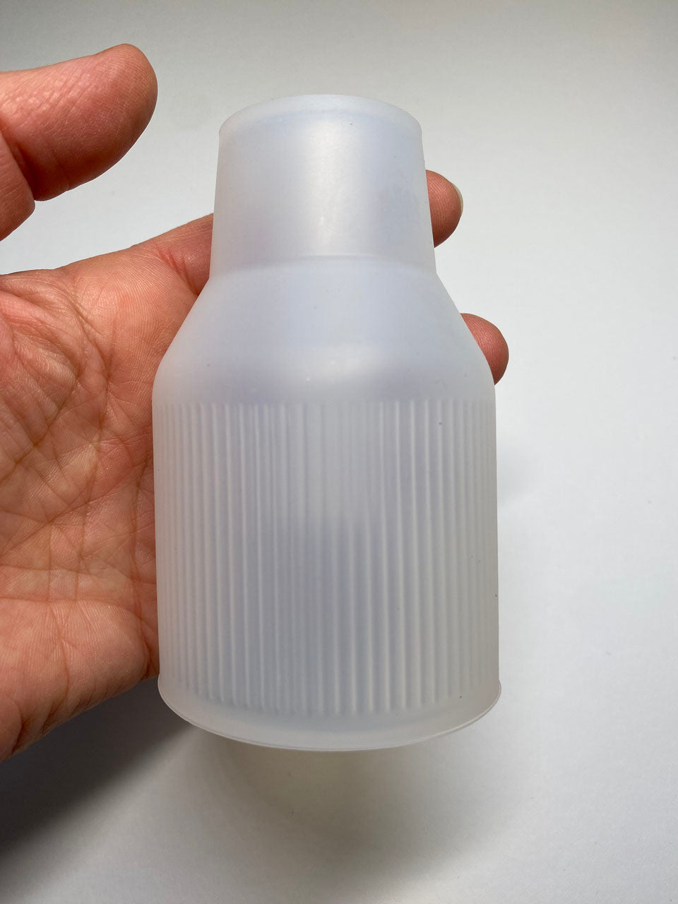 Gießform Vase II (glatt mit Riffeln)