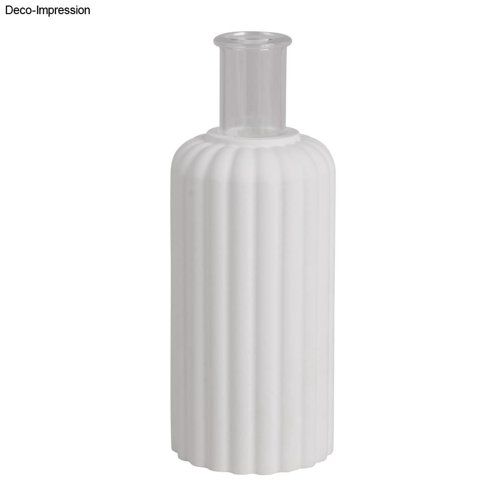 Gießform Vase geriffelt