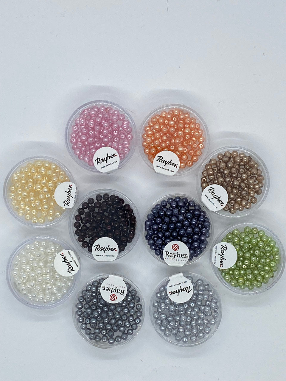 Glaswachsperlen Renaissance 4mm