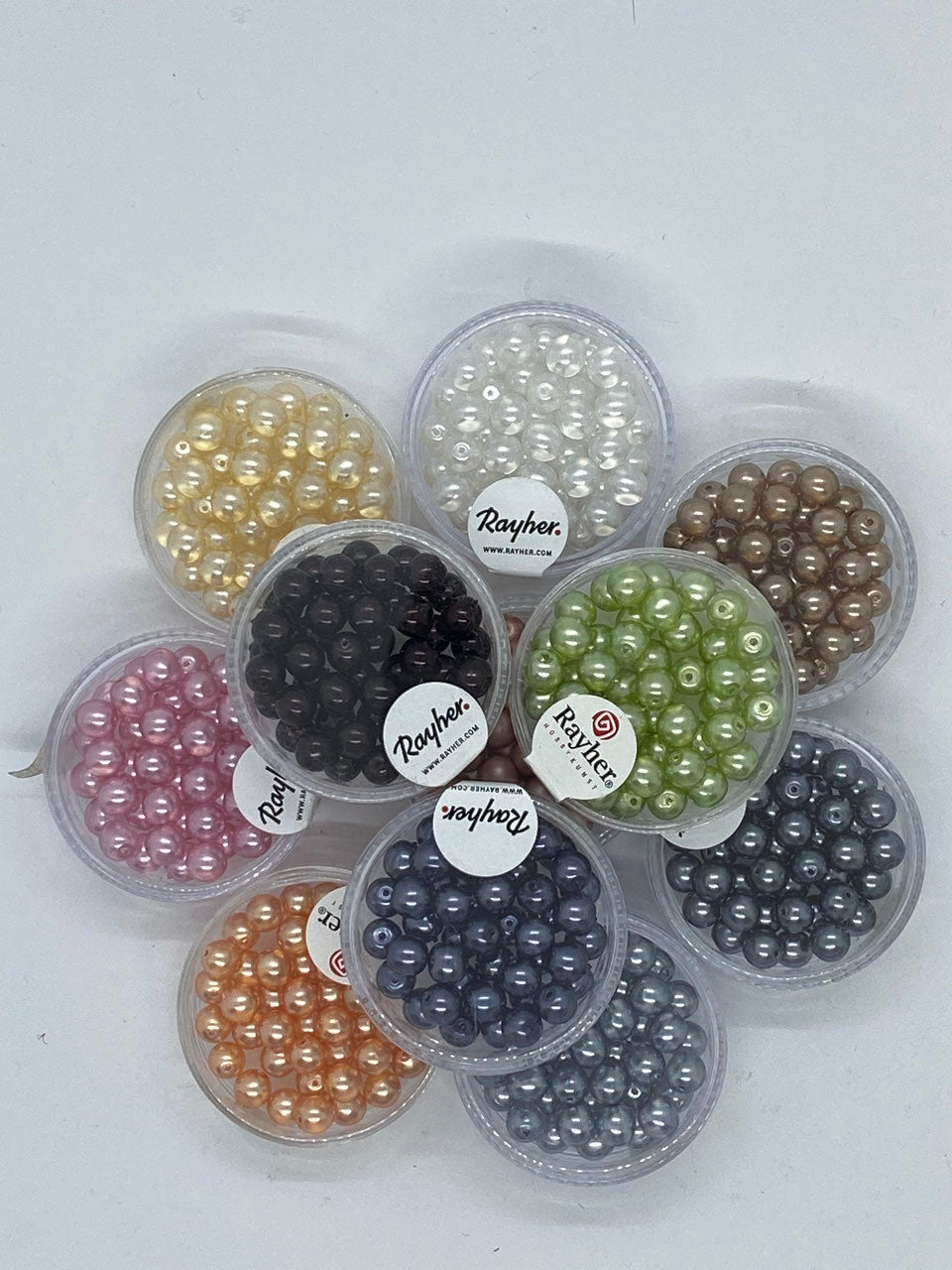 Glaswachsperlen Renaissance 6 mm