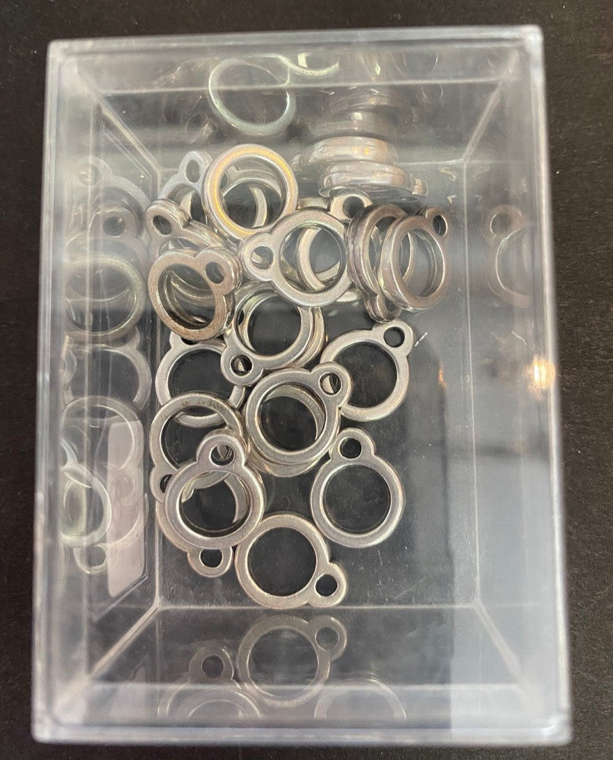 Großloch Metallring