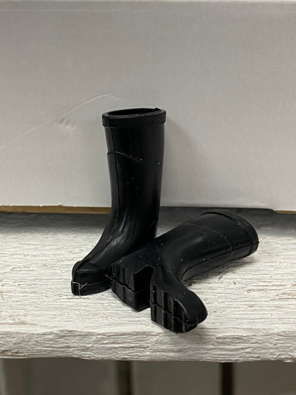 Gummistiefel schwarz 2 tlg.