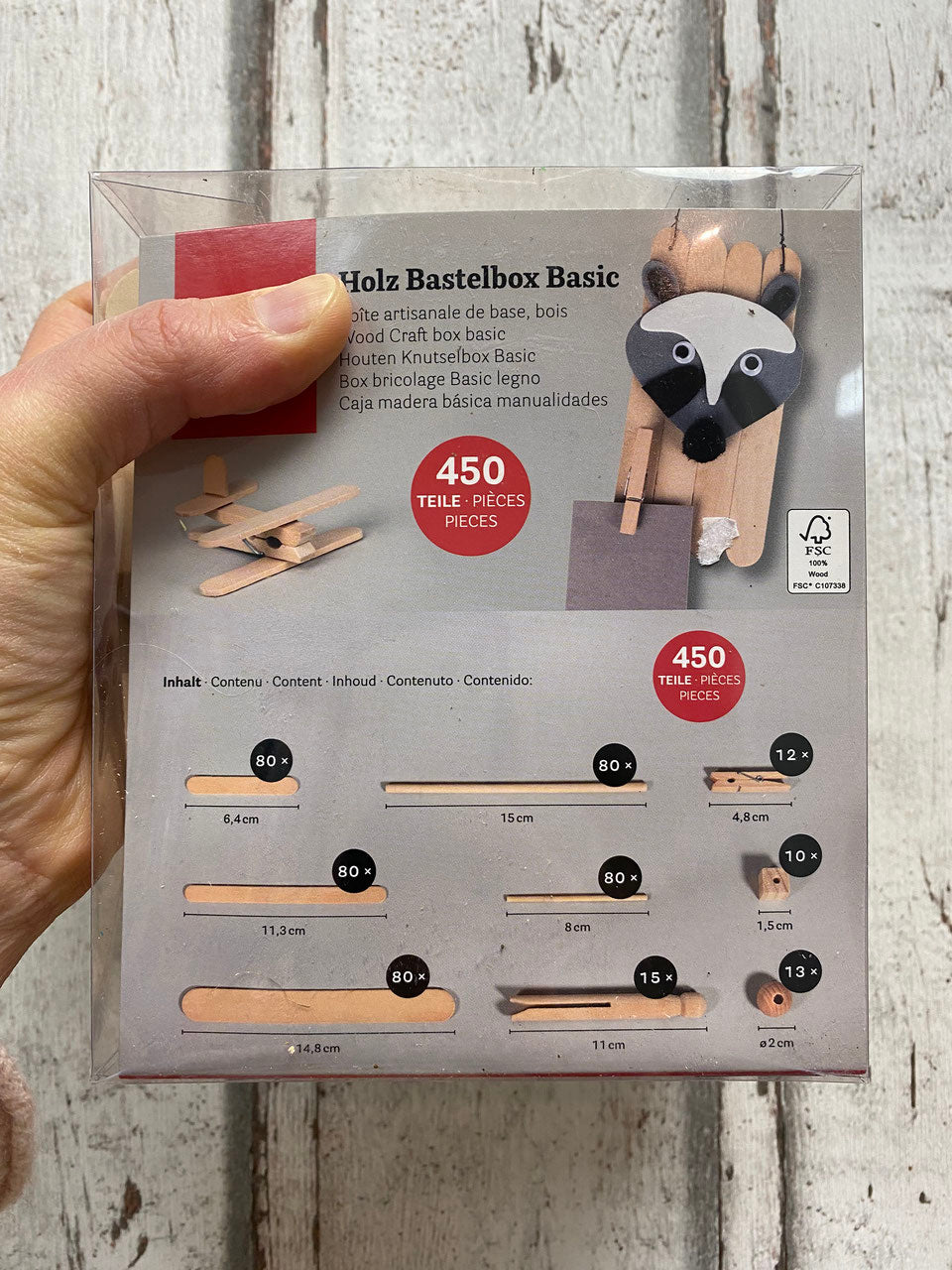 Holz Bastelbox Basic