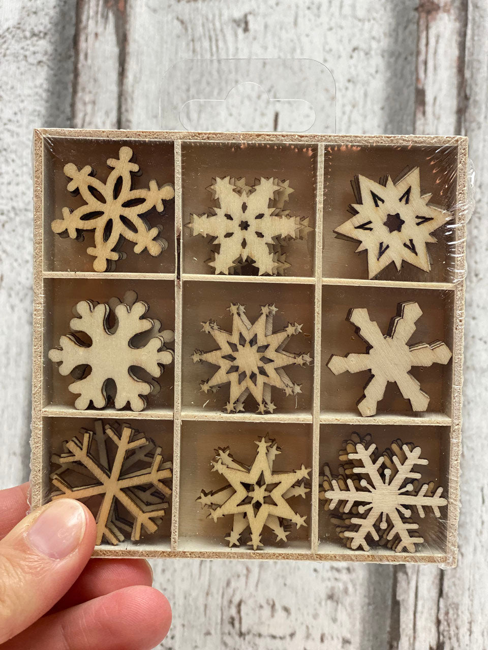 Holzbox Ornamente Streuer