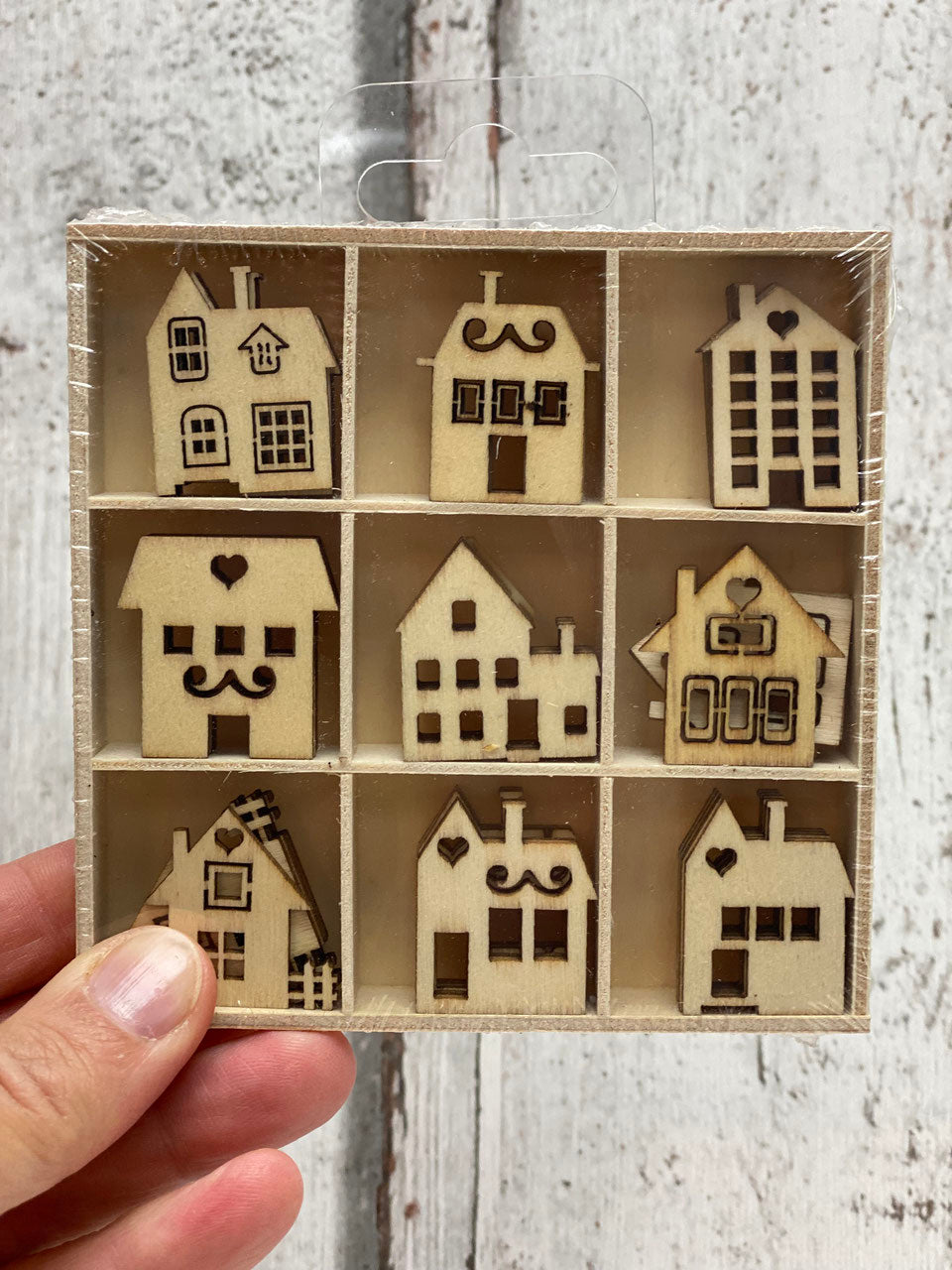 Holzbox Ornamente Streuer