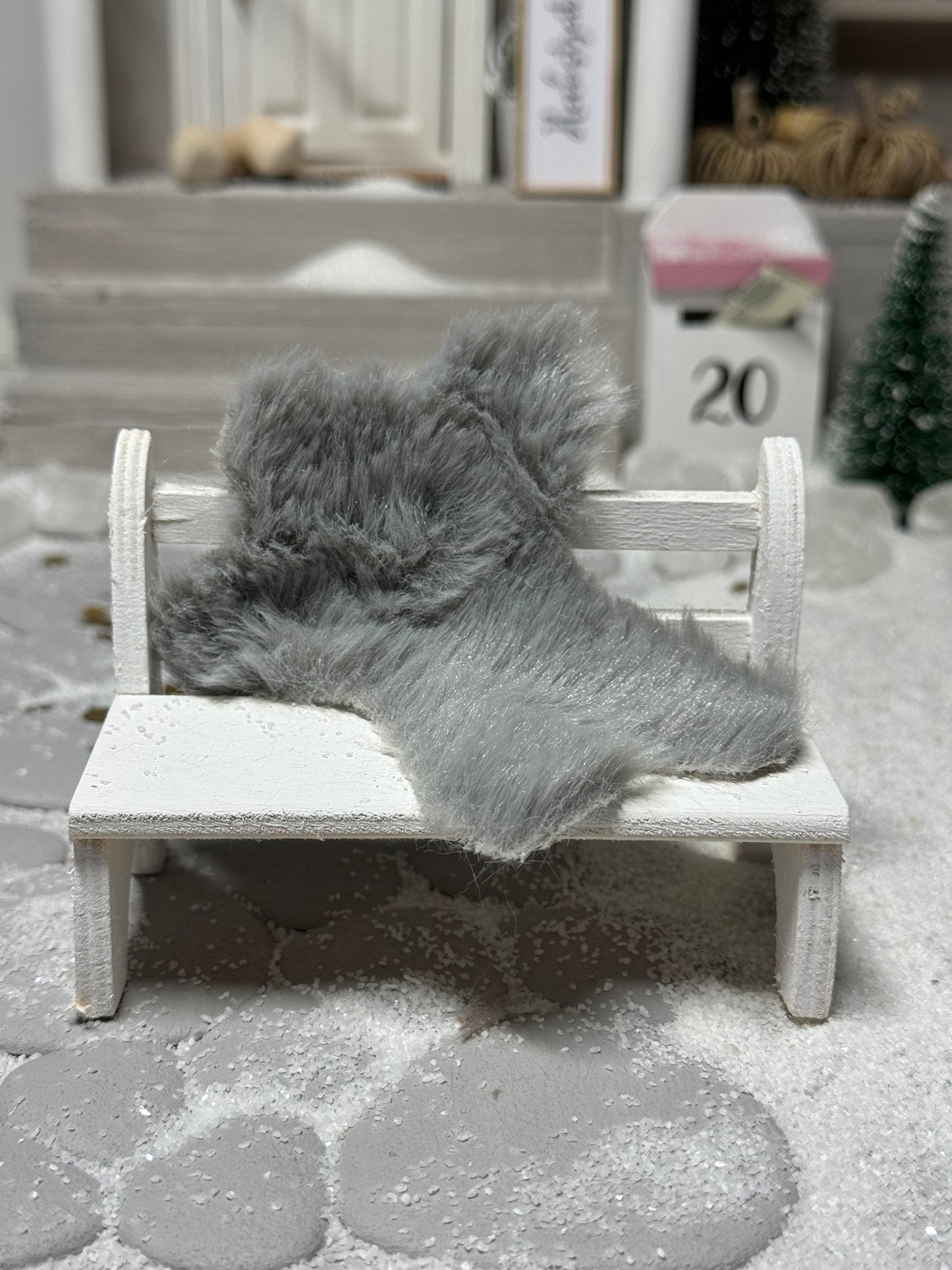 Kunstfell glatt Miniatur