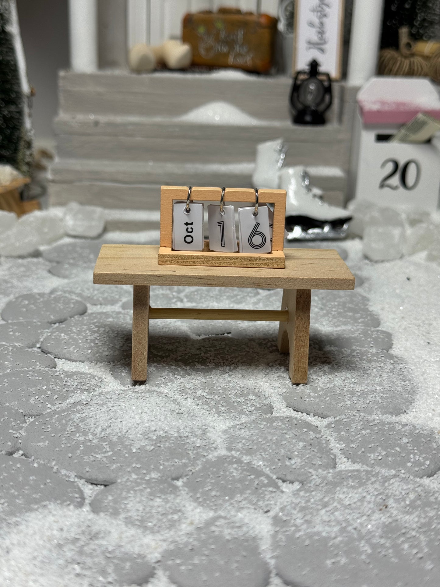 Klapp-Kalender Miniatur
