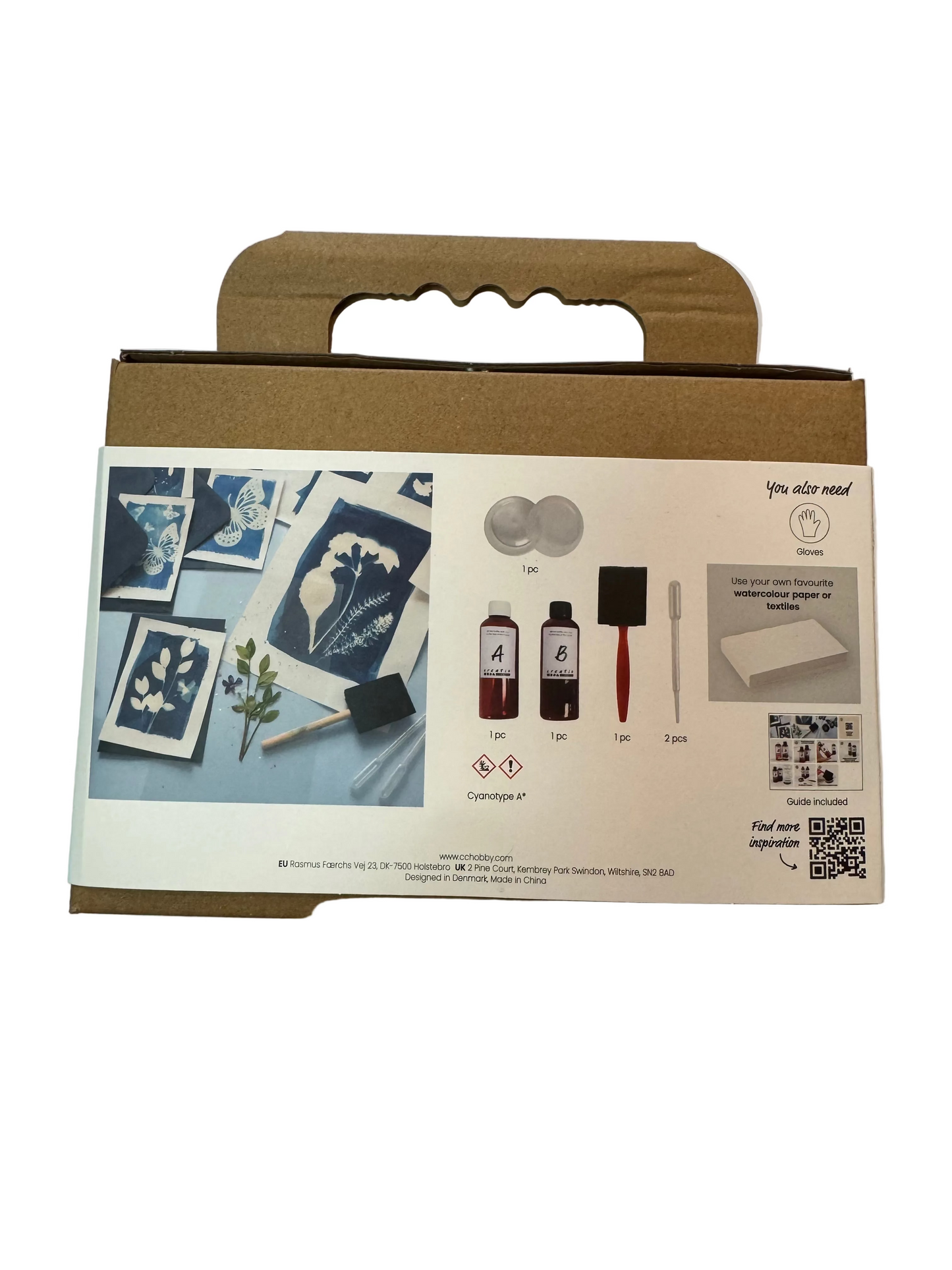 Cyanotypie Sonnendruck Set